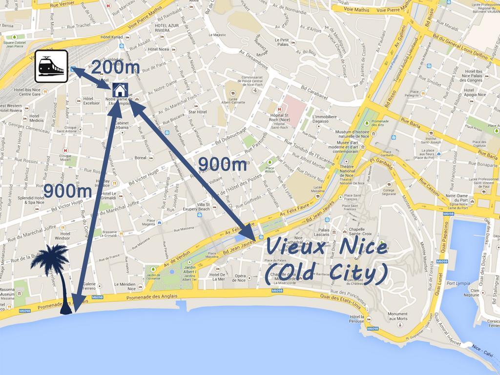 禅宗公寓 尼斯 客房 照片